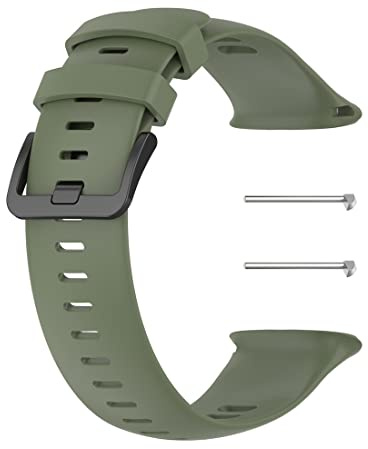 Yoobuu Silikon Armband Kompatibel mit Polar Vantage V2, Einstellbar Sport Band Ersatzband für Polar Vantage V2 Frauen Männer