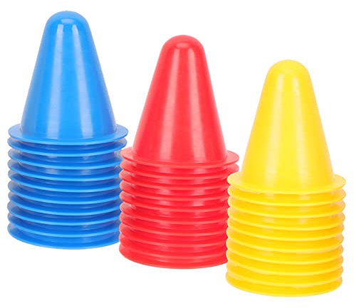 Abaodam Mini Fußballkegel Für Training Und Hindernisparcours Geeignet Für Agility-übungen Und Sportaktivitäten Leichte Und Portable Kleine Für Junge Mädchen Und Kleinkinder