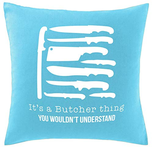 Hippowarehouse It's A Butcher Thing, You Wouldn't Understand Knife Selection Printed bedroom accessory cushion cover case 41x41cm