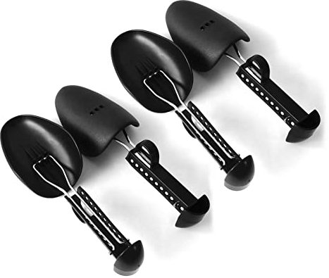 JEOZBM Schuhspanner, 2 Paar, Kunststoff, Anpassbare Länge, Schuhspanner, Stiefelspanner, Stiefelhalter, Shaper-Unterstützung für Den Heimgebrauch Von Männern