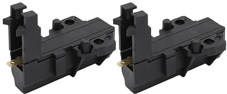 mijob 2Pcs Washing Machine Motor Carbon Brush ，Compatible For Whirlpool ，Compatible For Hoover ，Compatible For Candy ，Compatible For Ariston