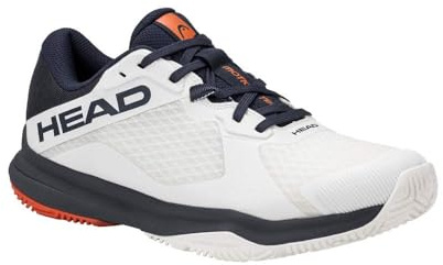 HEAD Motion Team Padel män padelskor, vit/blåbär, 45 EU, Vit blåbär, 45 EU
