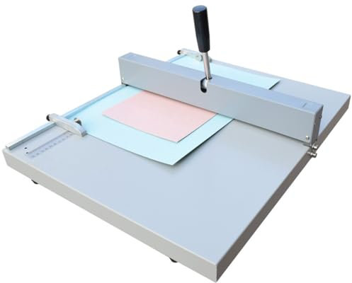 Manuelle Knittermaschine, A3 Ritzpapier Knittermaschine mit Positionierungslineal, Kartenzähler Creaser für Grußbroschüre, Foto-Einladungsmenü