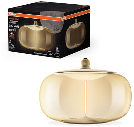 OSRAM Vintage 1906 Big Elipse è una dimmerabile realizzata in plastica con