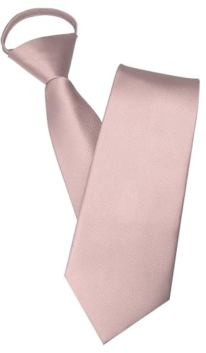JEMYGINS Herren Reißverschlusskrawatte Krawatte - Eleganter Look in Sekundenschnelle