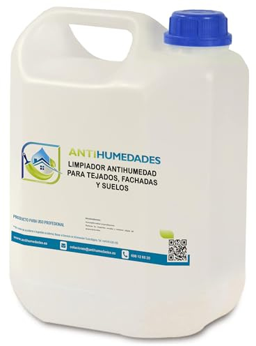 Nettoyant humide pour toitures, façades et sols (10 l) - Élimine en profondeur les taches noires et les salissures dues au temps.