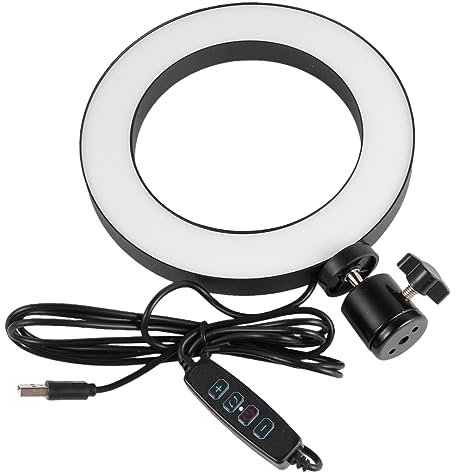 UKCOCO 2pcs Selfie Lamp Led Ring Light Makeup Lights for Dressing Table Live Filling Photo Led