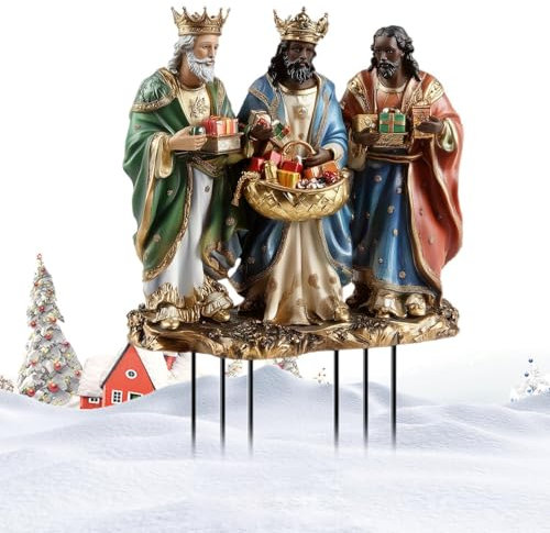 decorativi da giardino di Natale, decorativi per