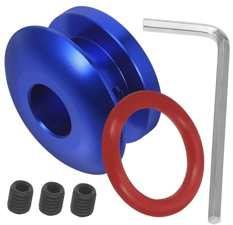 PartyKindom 1stück Shift Knob Adapter Universeller Schaltknauf-Boot-begrenzer Halterung Für Präzises Passend Für Viele Fahrzeugmodelle Blauer Adapter