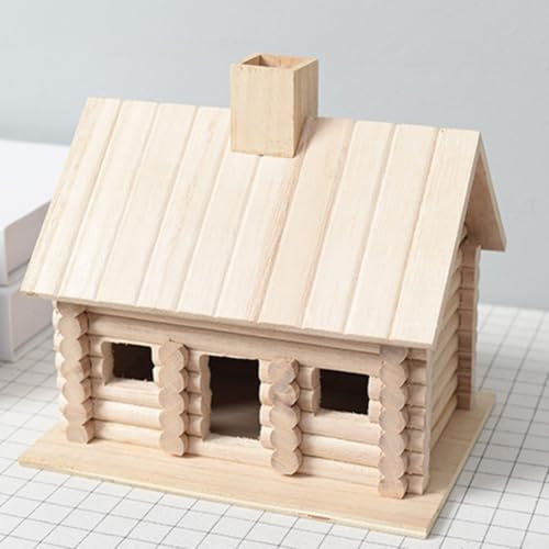 Casetta per uccelli tradizionale in legno, decorazione per stanza degli uccelli da esterno, decorazione in legno, casetta per uccelli da giardino