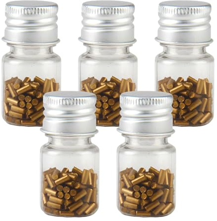GZGXKJ Feuerzeug Feuersteine 500PCS Clipper Feuersteine Universal Ersatz | Feuerstein Clipper Für Den Meisten Feuerzeugen und Benzinfeuerzeug (Gold)