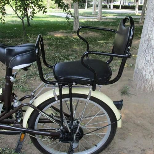Fahrrad Elektrofahrrad Hinterer Kindersitz Mountainbike Fahrrad Baby Kindersitz Mit Hoher Barriere, Black, S