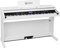 Schubert Subi 88 MK II Klavier, tragbares Keyboard - Tasten-Keyboard, Piano, 88 Tasten, MIDI, E Piano mit USB, 360 Klänge, 160 Rhythmen, 80 Demosongs, LCD-Display, Effekte, weiß