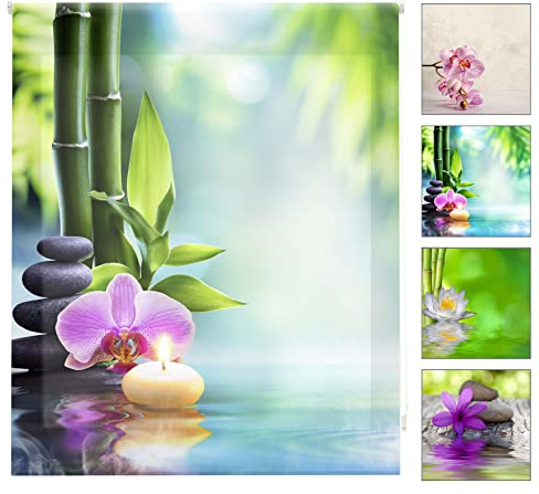 Blindecor Estor enrollable translúcido digital, Zen,W-Z-28223,140X180 cm