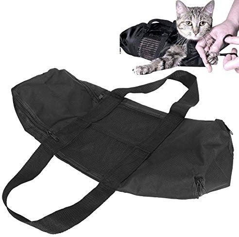 Bade-Rückhaltebeutel Für Die Fellpflege von Katzen, Kein Kratzen, Beißen Zum Baden, Krallenschneiden, Injizieren, Untersuchen von Haustieren, Krallenschneiden von Katzen, Reinigen, Fellpflege, Waschen