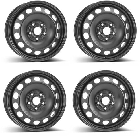 4x Alcar Stahlfelgen 4-8667 6.5Jx16 ET46 5x112 kompatibel mit Seat Leon