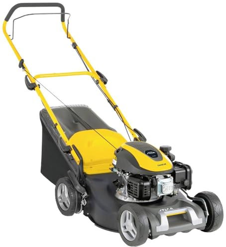 STIGA Combi 48 Benzin-Rasenmäher - 139 cm³ ST 140 OHV-Motor, 46 cm Schnittbreite, 60 L Fangkorb, inklusive Mulchfunktion