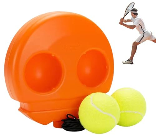 Rebound für Solo-Tennistrainer – Trainingsgerät für das autonome Tennis – Trainingsgerät für das Training von elastischem Tennis, effektive Ausrüstung für das Training