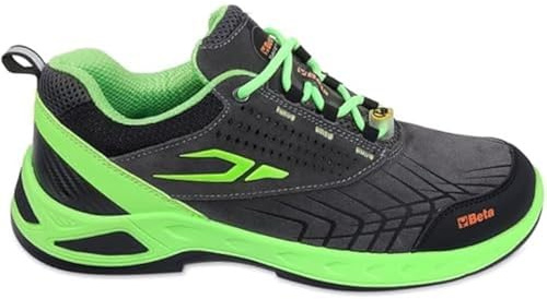 BETA 7271V, Scarpe Antinfortunistiche FitEVOLUTION in Pelle Scamosciata Traforata, Scarpe da Lavoro Antiperforazione con Supporto di Stabilità sul Tallone, Taglia EU 43, 550g