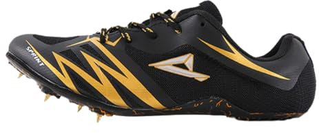 Leichtrit con Clavos para Atletismo Zapatillas,Zapatillas Clavos Atletismo Kid,Mujer Zapatillas De Clavos,Fuerte Elasticidad,Los Clavos Deportivos Son Adecuados para CéSped,Atletismo Y Otras