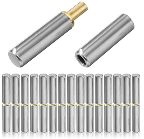 Suoumwa 15pack Charnière à Charnière Soudé Soudé à Charnière Lourde Acier de Porte Amovible en Acier à Lourde pour Remorque de Porte Swing A