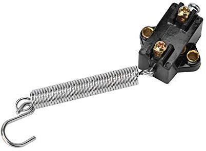 CYTGOUPER Bremslichtschalter Traktor Zugschalter 12V, OE 180008 0-579-51 Ersatz Bremslicht Federschalter, Universal Schalter Kfz Eisen Bremslichtschalter Motorrad für Oldtimer