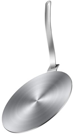 MOLUCKFU Diffuseur de Chaleur pour Plaque à Induction et Cuisinière Gaz en Acier Inoxydable 280X34Mm Plaque Conductrice de Chaleur Métallique Épaisse pour Cuisson Homogène et