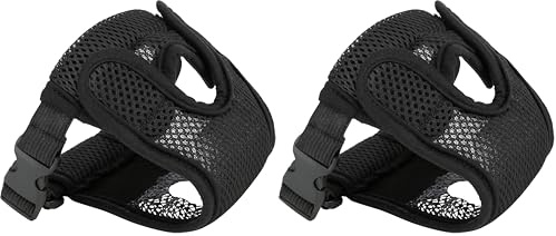 TRIXIE Schutzhöschen Comfort, Mesh-Material, XS: 22–31 cm, schwarz - 23431 (Packung mit 2)