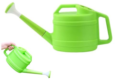 Arrosoir pour Plantes, arrosoir de Jardin, Bec Long de 2, 5 L, intérieur avec Pomme Douche Effet Pluie pour Plantes, Utilisation intérieure et extérieure (Vert)