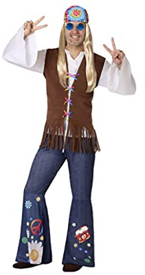 ATOSA kostym hippie XXL