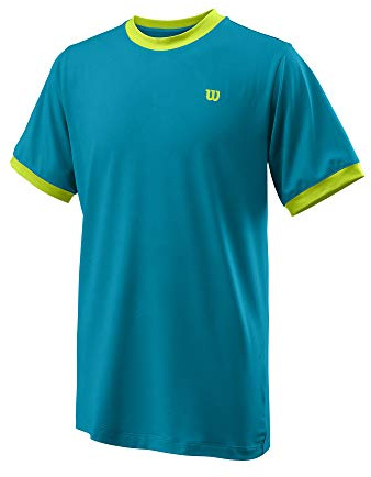 Wilson Kortärmad T-shirt för barn, Competition CREW, polyester/spandex