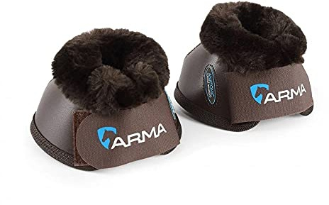 Shires Arma Anatomische Hufglocken Comfort Braun, Gr. Extra Full