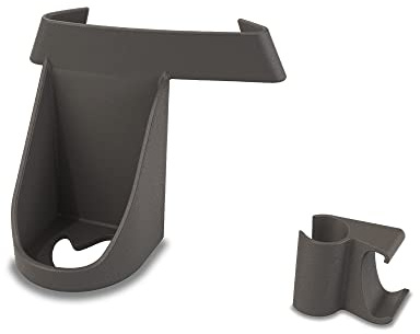 byACRE Stockhalter für Carbon Overland Rollator, Rechts, Zubehör | Wetterfester Stockhalter mit Klemmhalterung, universelles Zubehör für Rollator & Gehstock, für Senioren