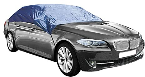 Halbgarage Diverse Größen XS, M, L, XL wetterfeste Autoabdeckung Winter (XS Smart 215 x 146 x 55 cm)