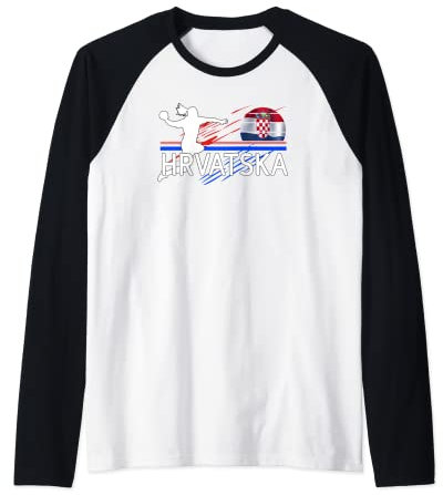Handball Kroatien Hrvatska Raglan