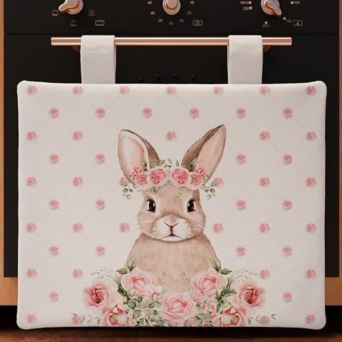 PETTI Artigiani Italiani - Copriforno Pasqua, Copriforno Pasqua Cucina, Copriforno Moderno per Pasqua in Stampa Digitale, 100% Made in Italy