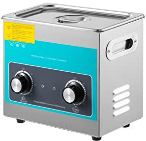 Knob Control Limpiador ultrasónico Limpiador ultrasónico 30 L, Limpiador ultrasónico 40 KHz 600 W, Limpiador ultrasónico digital, Limpieza de joyas Ultrasónico 220 V, Limpiador ultrasónico fácil de op