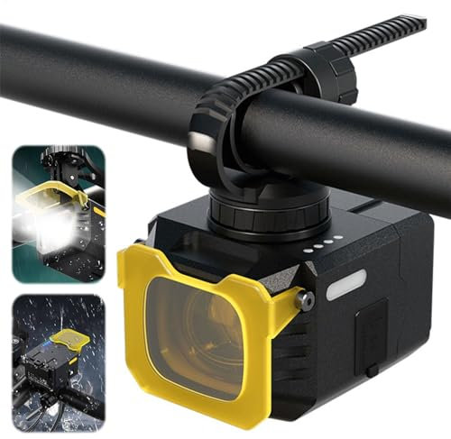 Luz frontal para bicicletas, luz nocturna para bicicletas, linterna recargable ultrabrillante, potente luz frontal para bicicletas, luz frontal para bicicletas, luz frontal recargable, faro delantero