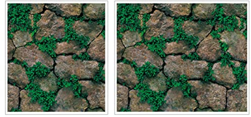 jojofuny Papel Pintado Autoadhesivo Ladrillo De Piedra Efecto Rústico Papel Adhesivo Para Paredes Sala Dormitorio Cocina Decoración