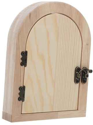 iplusmile Mini Tapa De Interruptor De Luz De Madera Natural Adhesiva, Cubierta Protectora a Prueba De Niños Para Panel Eléctrico, Decoración Mural, Instalación Sin Perforaciones, 1 Unidad