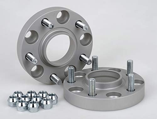 Spurverbreiterung Aluminium 2 Stück (20 mm pro Scheibe / 40 mm pro Achse) inkl. TÜV-Teilegutachten