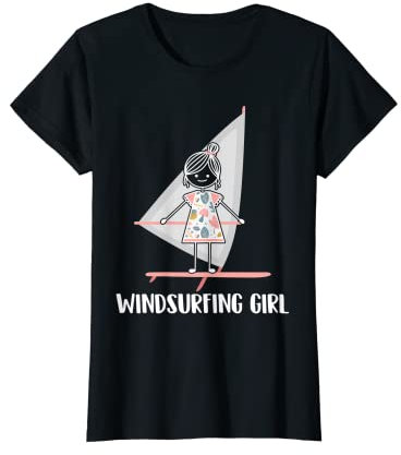 Windsurfing Surfbrett Segel - Windsurfen Windsurfer T-Shirt