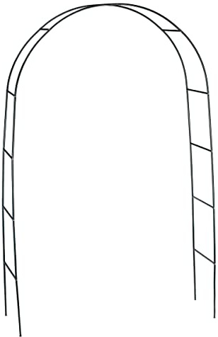 Metall Rosenbogen 240cm hoch - Torbogen Gartenbogen Rankhilfe Spalier P-4417