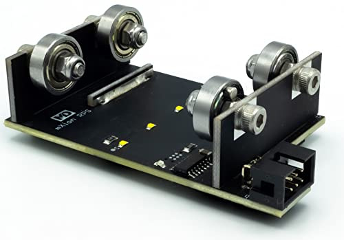 ML-Train Rollenprüfstand mit Geschwindigkeits-Sensor - LED-Beleuchtung | hochwertige Edelstahlrollenlager - Gartenbahn Spur G Zubehör