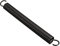QUARKZMAN 180mm Libero Lunghezza Doppio Gancio Tensione Molla x 1 Pezzo Metallo Estensione Elicoidale Molle per Industriale Macchine, [Nero]