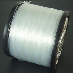 FULL ROLL 500m PLEATED ROOF CONSERVATORY BLIND SUPPORT PLASTIC NYLON CLEAR CABLE