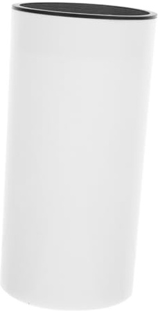 FONDOTIN Support de Rangement pour Couteaux Cuisine Économiseur D'espace pour Ustensiles Cuisine en Plastique Abs Blanc, Design Simple et Solide