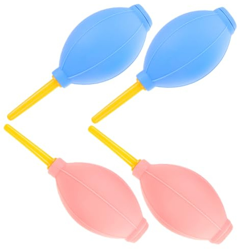 CALLARON Wimpernluftgebläse aus Gummi und Nylon zum Sanften Trocknen von Wimpernverlängerungen für Heimgebrauch 4 Stück