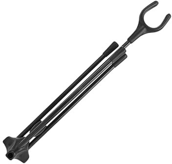 NVOQILIN Recurve-Bogenständer, zusammenklappbar, für den Außenbereich, verstellbar, einfache Demontage, Recurvebögen, Ständer für dauerhafte