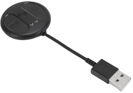 Elprico Ricevitore del Trasmettitore Bluetooth 5.4, Trasmettitore Audio Wireless 2 su 1 Bluetooth per Cuffie o Dispositivi, Adattatore USB per TV, Aereo, Auto, PC,